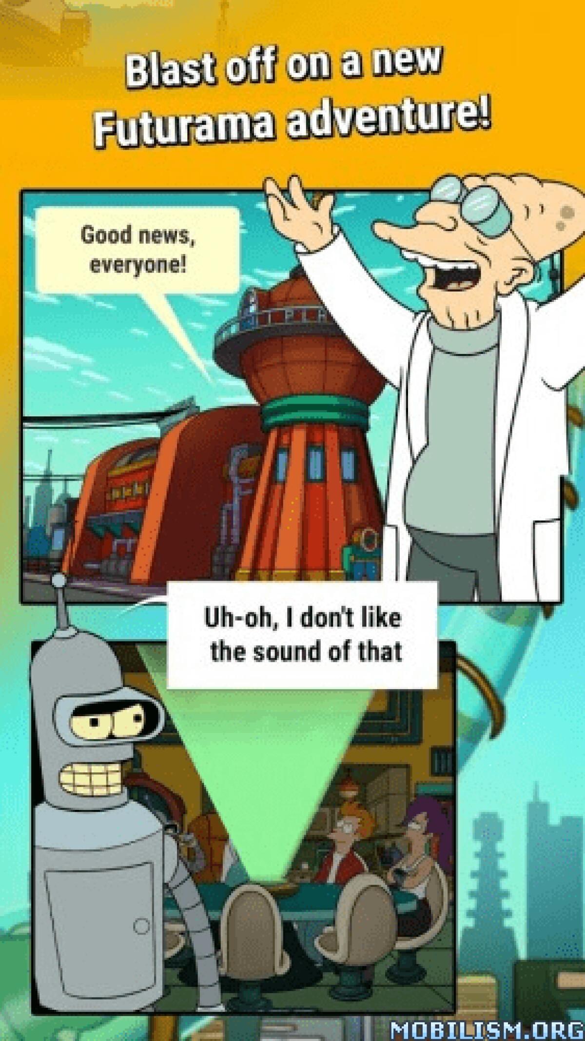 Trucchi Futurama: Game of Drones APK Android - 