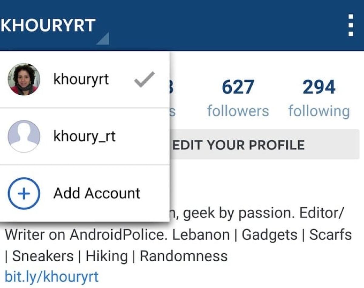 Da oggi su Instagram è disponibile il multiaccount (iOS) - 