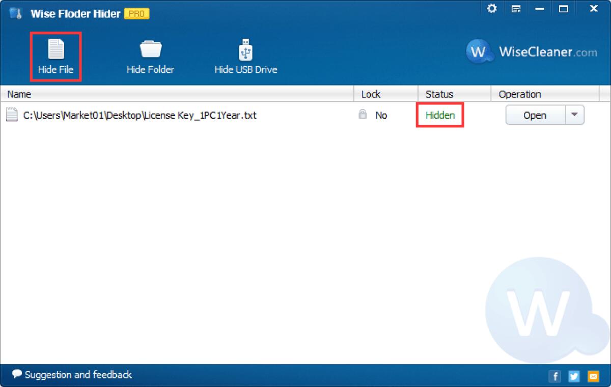 Nascondi file e cartelle su Windows con Password - 