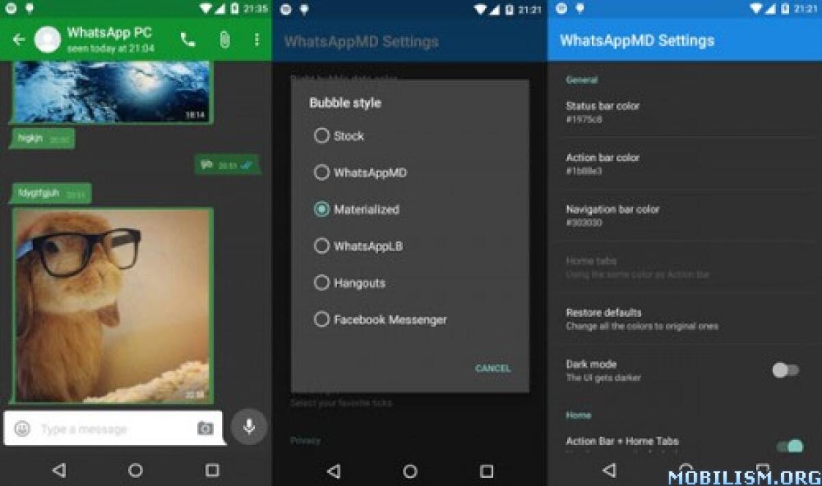 Download WAMOD 1.0.1  APK per Android, versione modificata di WhatsApp - 