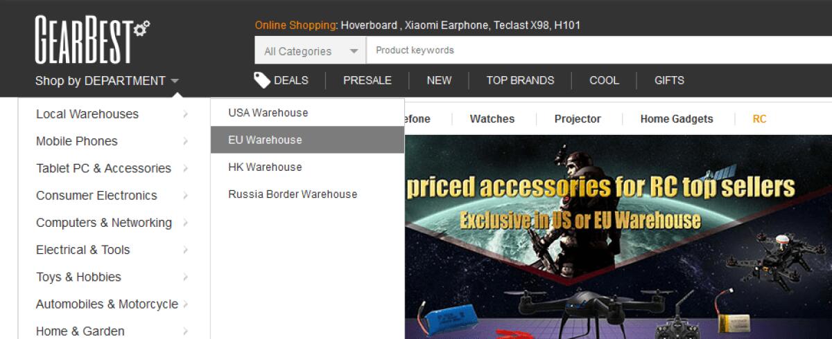 GearBest e le false Spedizioni EU: Come ricevere il rimborso con PayPal - 