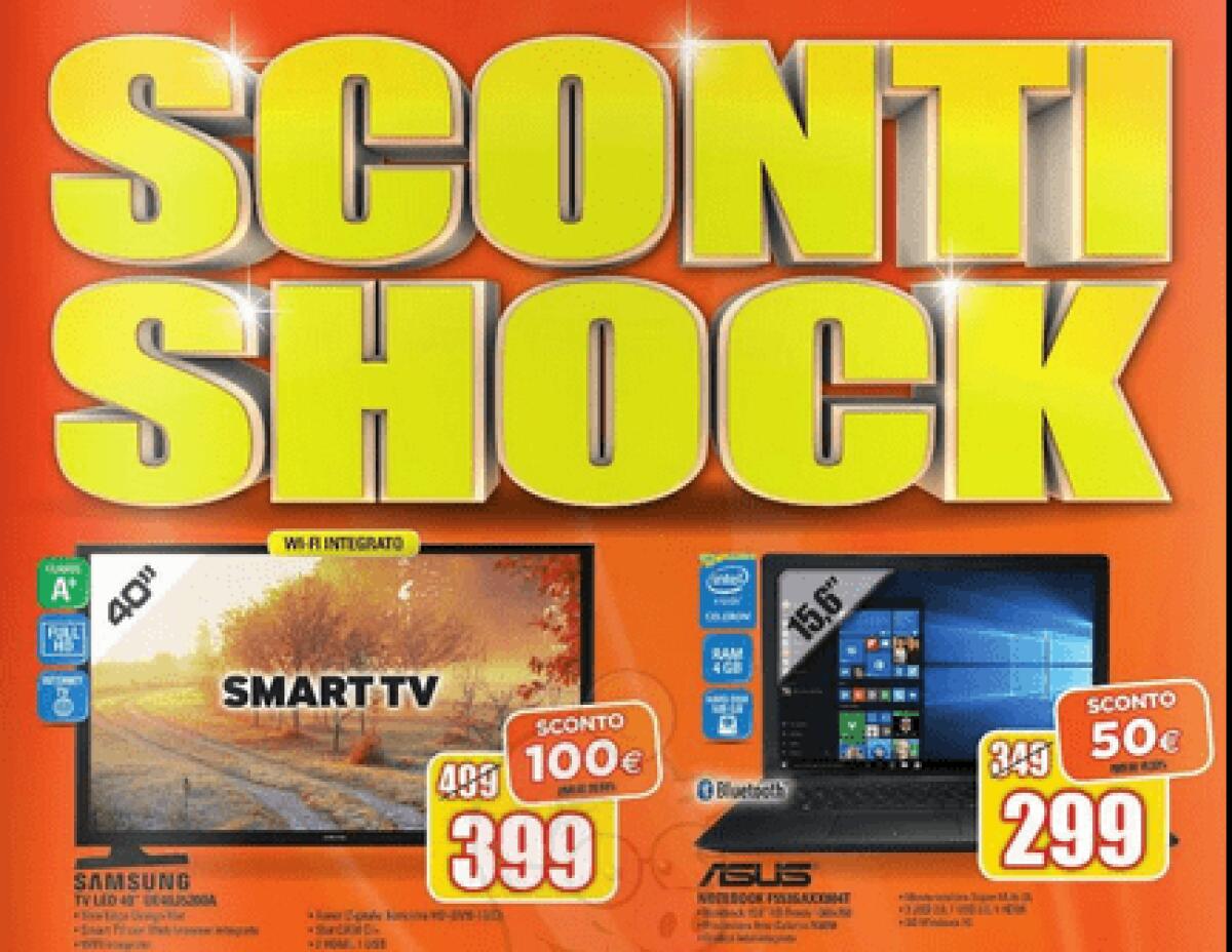 SCONTI SHOCK da EXPERT nel volantino valido da domani - 