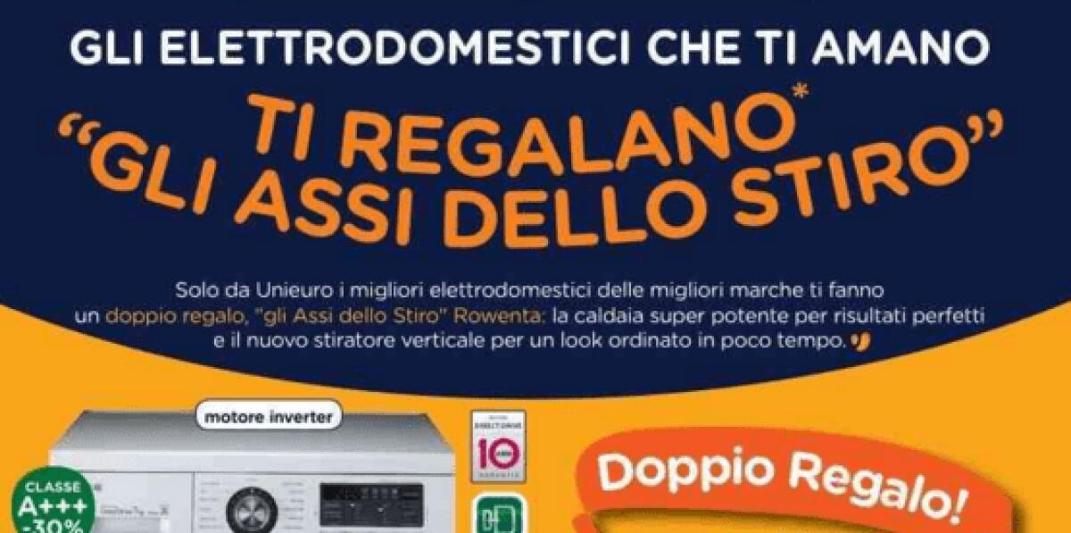 Volantino UNIEURO Marzo 2016: Sconti fino al 40% ed elettrodomestici in regalo - 