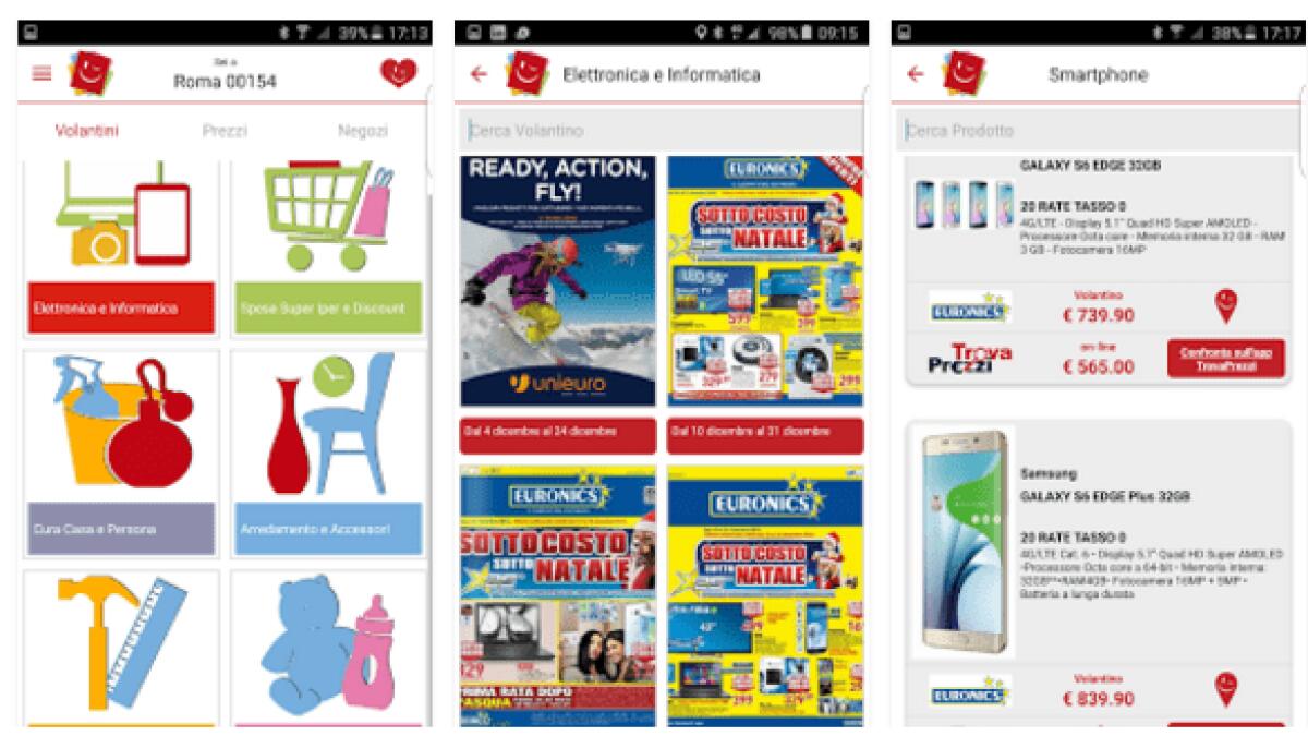 Volantino Facile: Trovare volantini più vicini a noi su Android - 