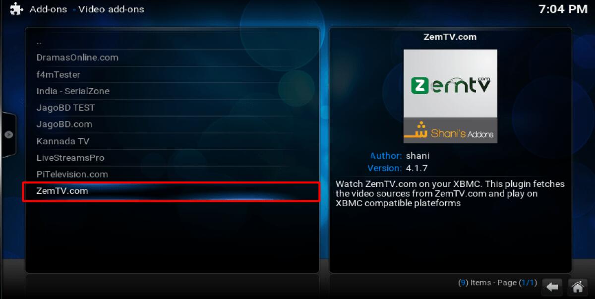Zem TV: Incredibile addon per Kodi per vedere tutto lo sport in streaming gratis - 