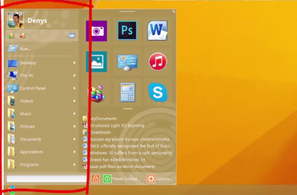 Come riavere il pulsante di Start su Win 10, 8, 8.1 con Start Menu Pro 10 Gratis - 