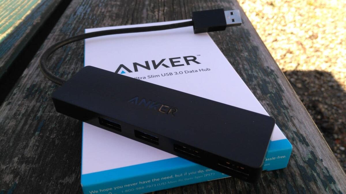 Recensione Anker Hub USB 3.0 ultrasottile con 4 porte USB - 