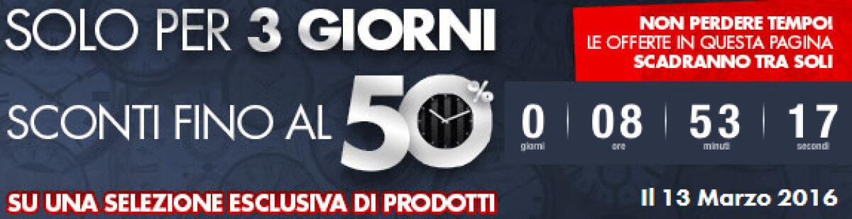Incredibili offerte su COOP Online con sconti fino al 50% per 3 giorni - 