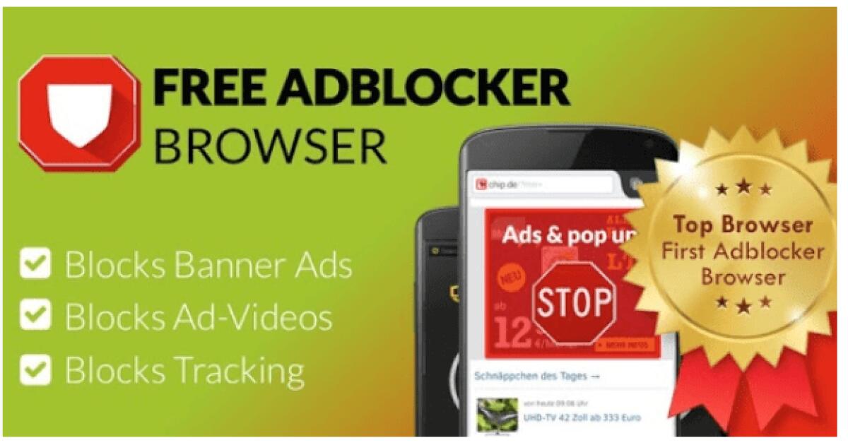 Free #Adblock Browser: Web Browser per #Android per bloccare tutte le pubblicità - 