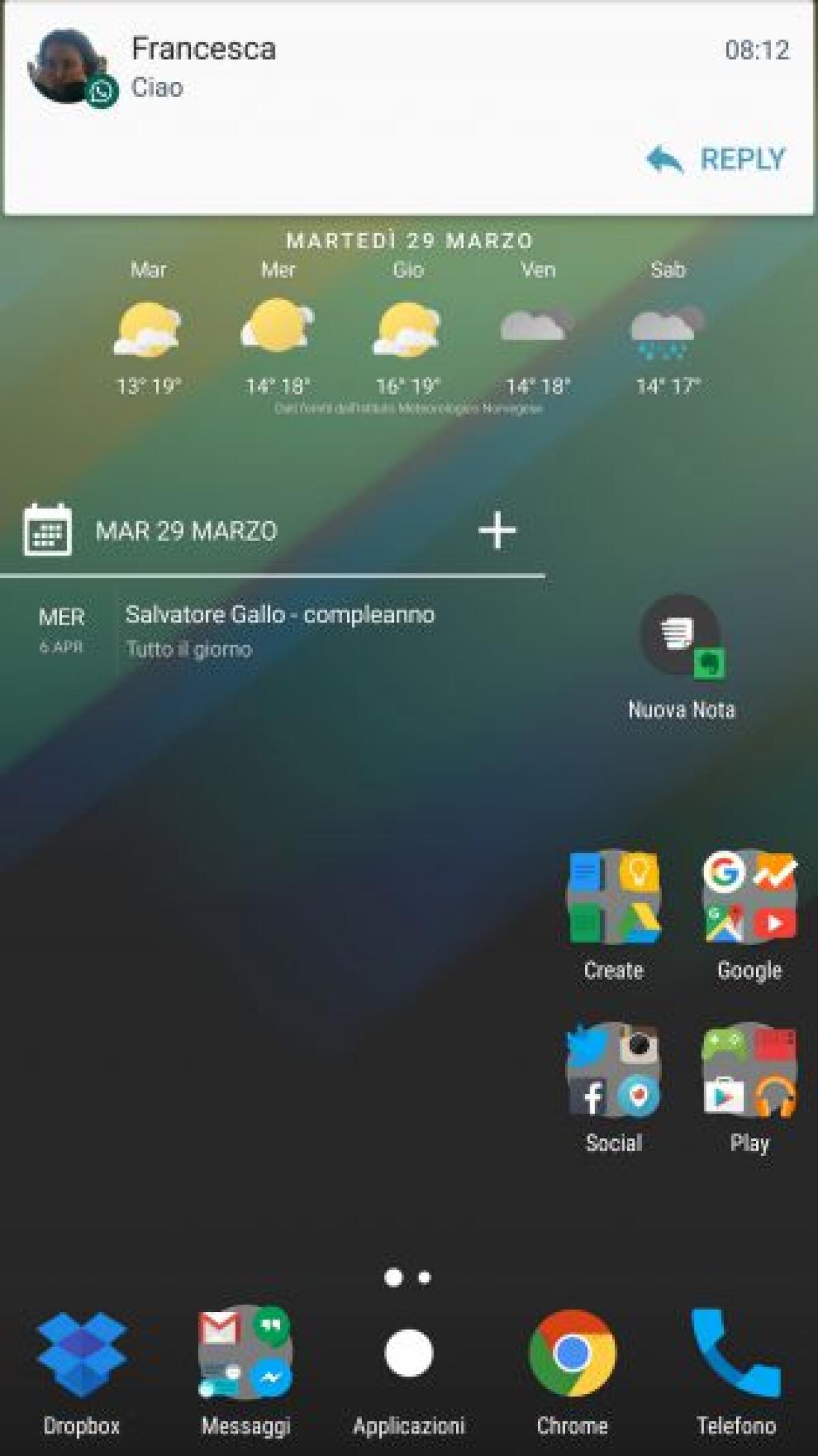 WhatsApp Android: arriva la risposta rapida nelle notifiche - 