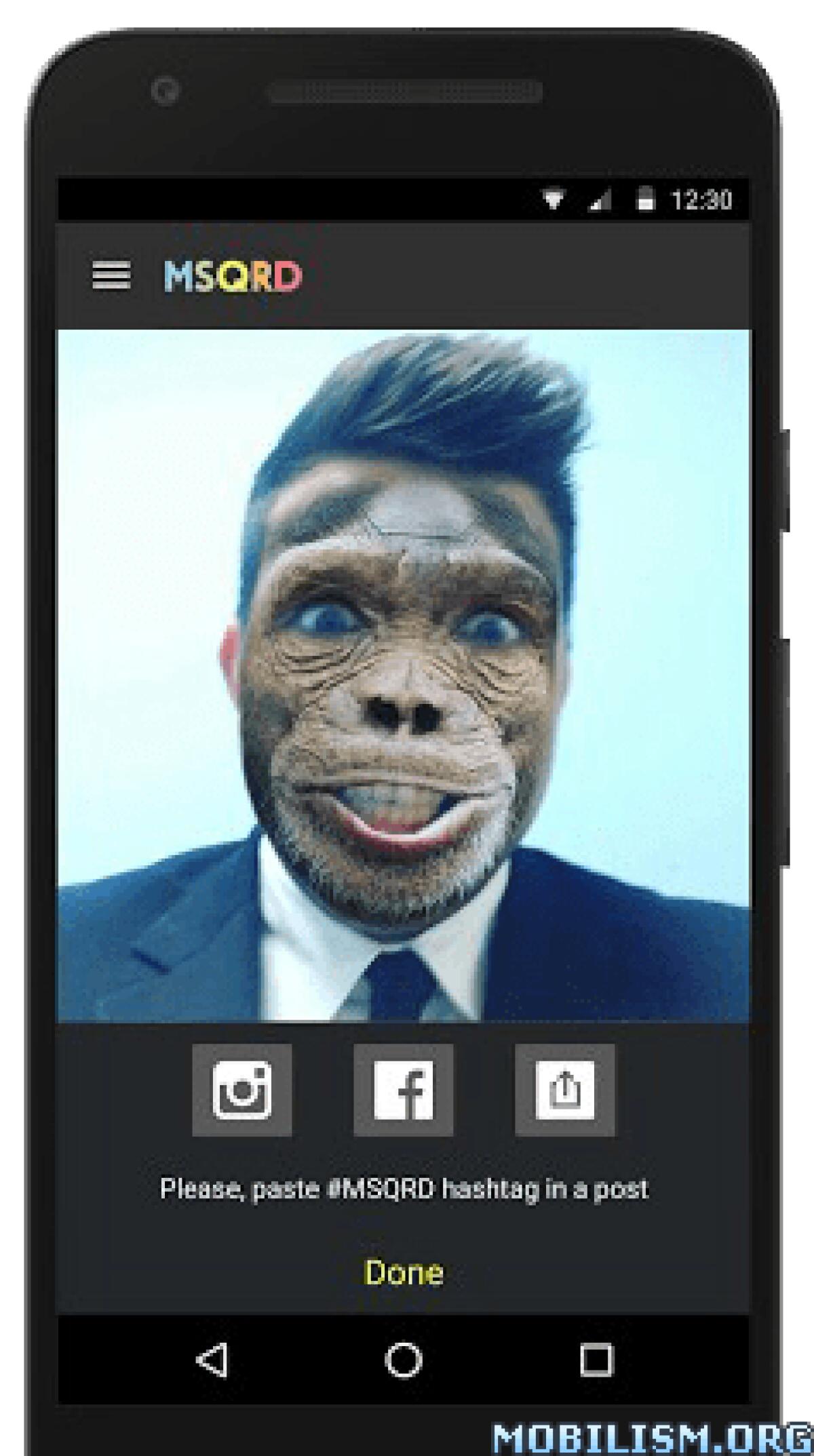 Togliere watermark dalle foto e dai video di MSQRD - 