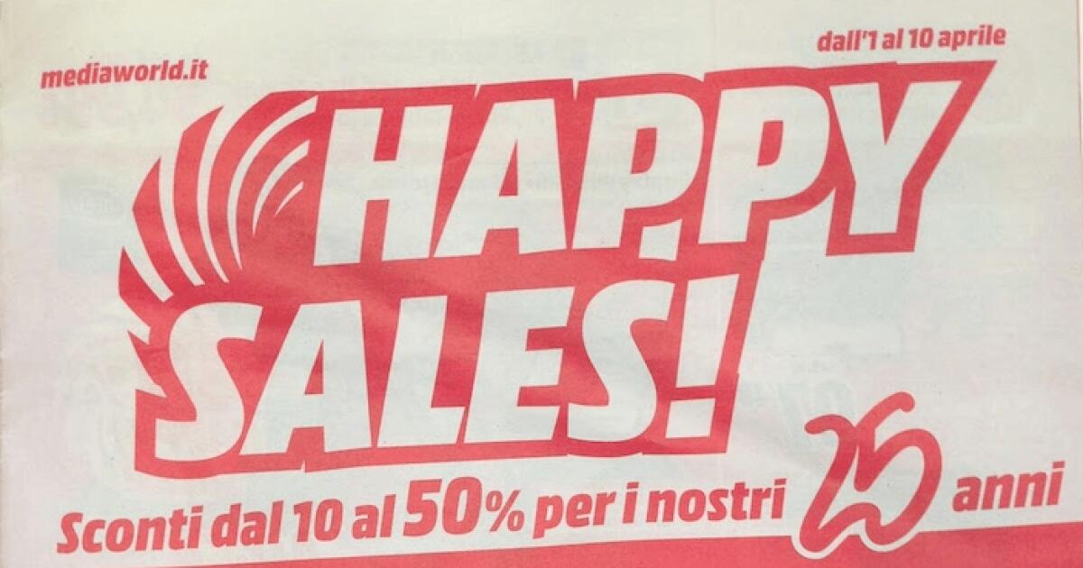 MediaWorld: X-Days e volantino Happy Sales con sconti fino al 50% - 