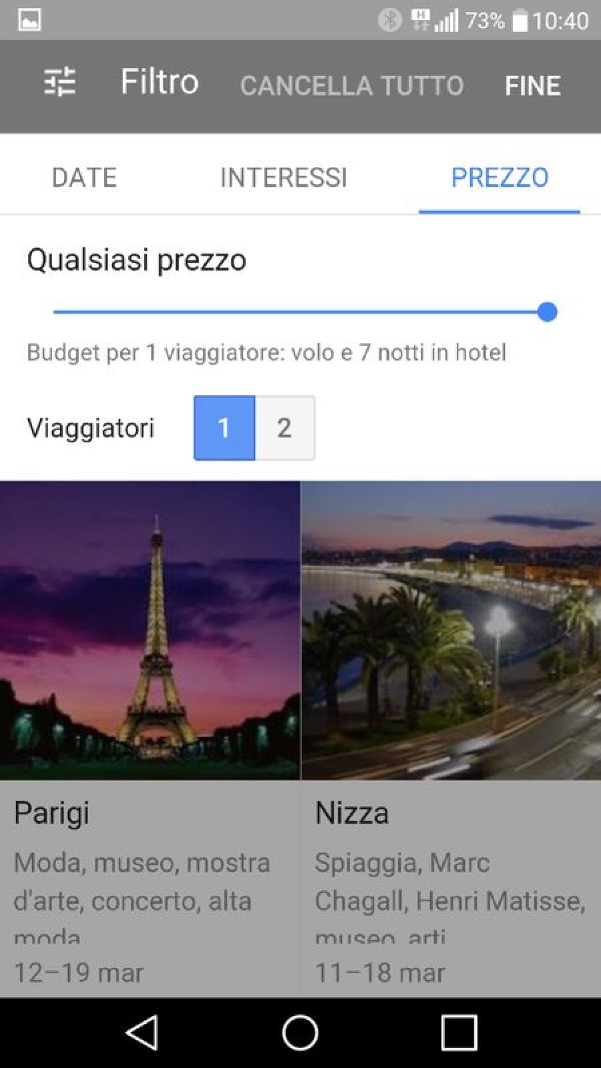 Google presenta Destinations: Nuovo modo di pianificare i tuoi viaggi - 