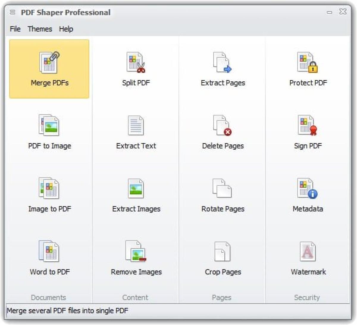 PDF Shaper Pro 5.1 Gratis per convertire, editare ed ottimizzare PDF - 