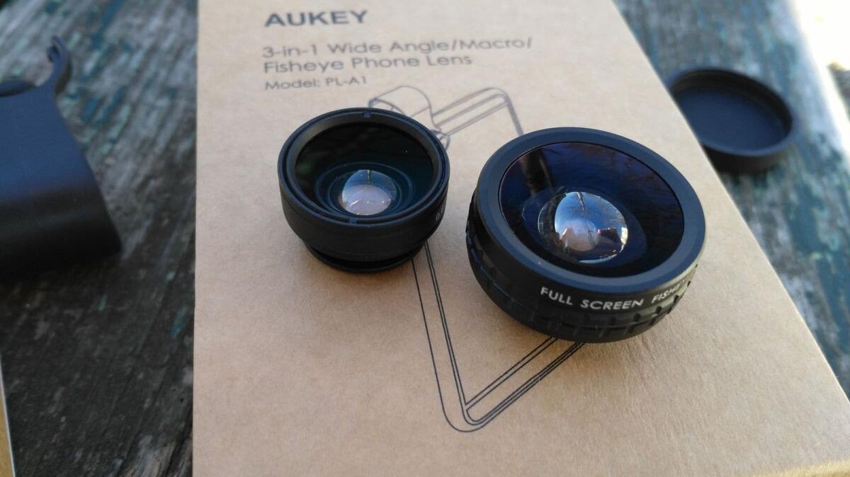 Recensione AUKEY Lenti smartphone 3 in 1 Fisheye, Grandangolo e Macro - 