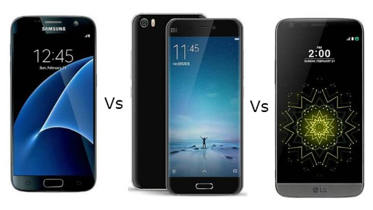 Quale comprare tra Xiaomi Mi5, Samsung Galaxy S7 ed LG G5: Il confronto - 