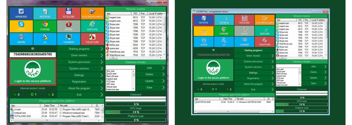 Aumentare la privacy quando usiamo il nostro PC con COVERT Pro gratis - 