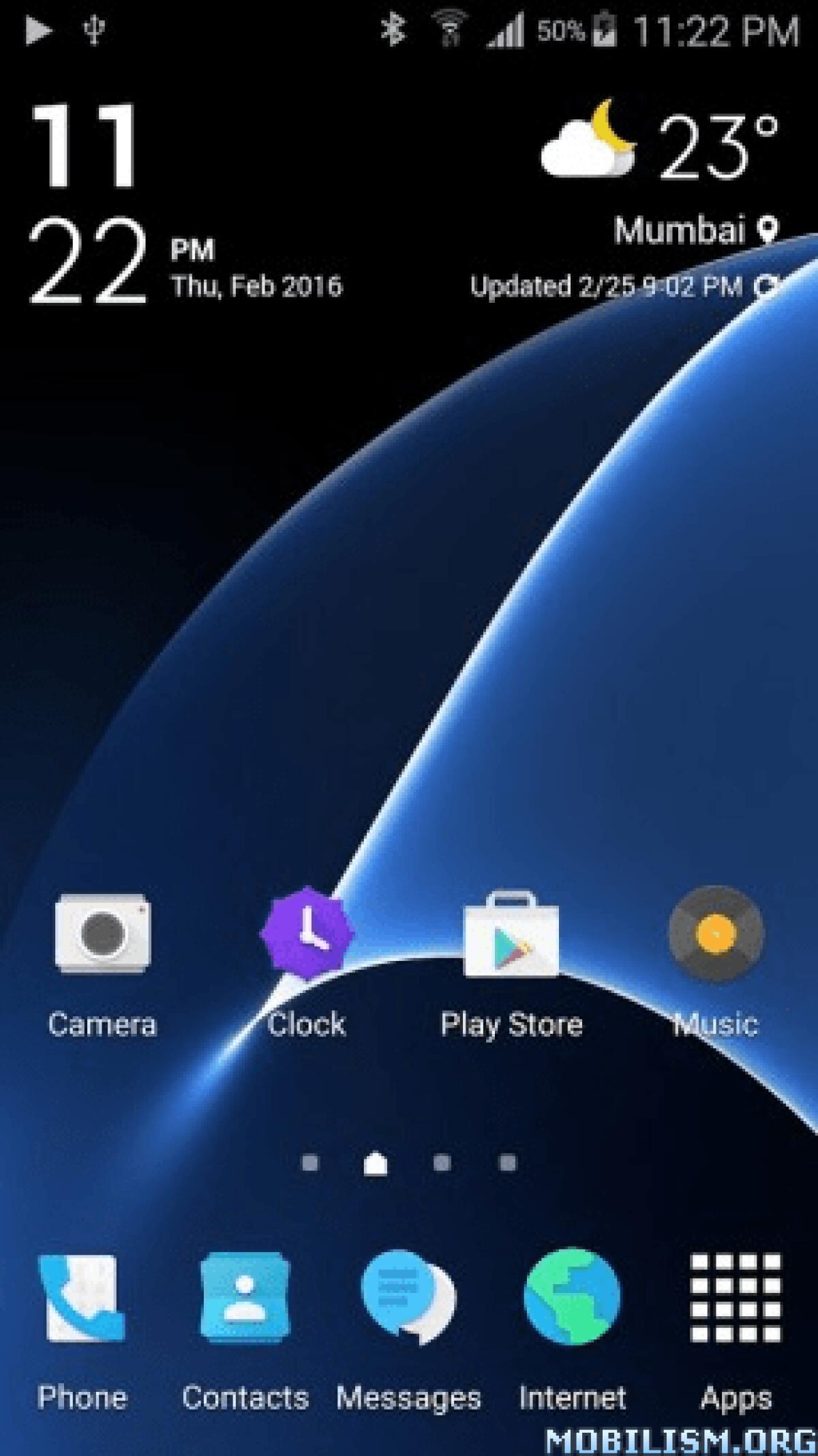 Widget meteo e orologio di Galaxy S7 su tutti gli Android - 