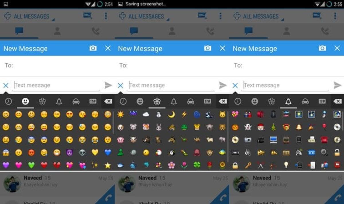 Come inserire emoji ed emoticons nella rubrica di Android - 