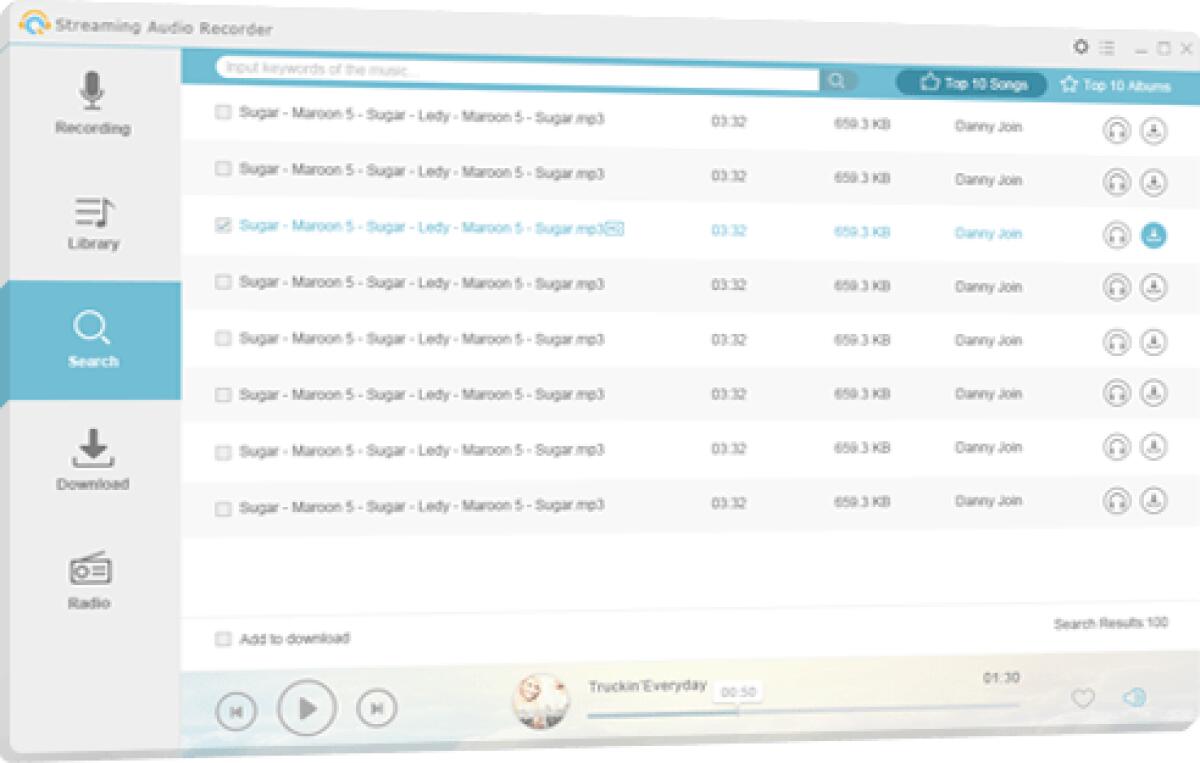 Registrare musica in streaming da Radio online, giochi ed altro - 