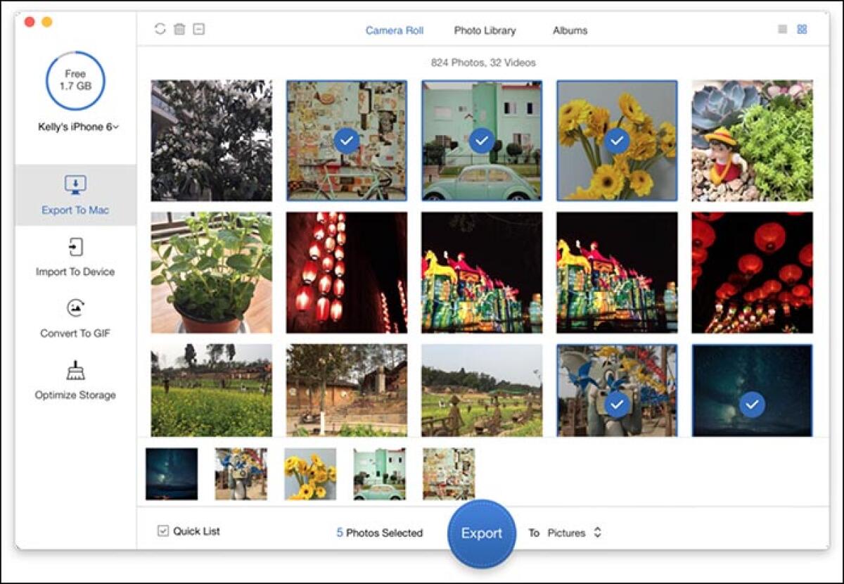 Gestire e Trasferire foto da iPhone su Windows - 