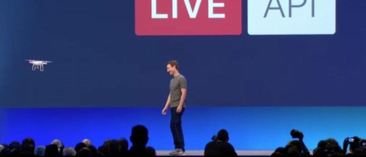 DJI e Facebook insieme per lo streaming video - 