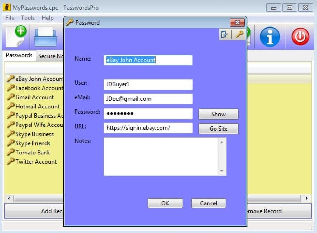 PasswordPro: Password manager completo e potente gratis solo per oggi - 