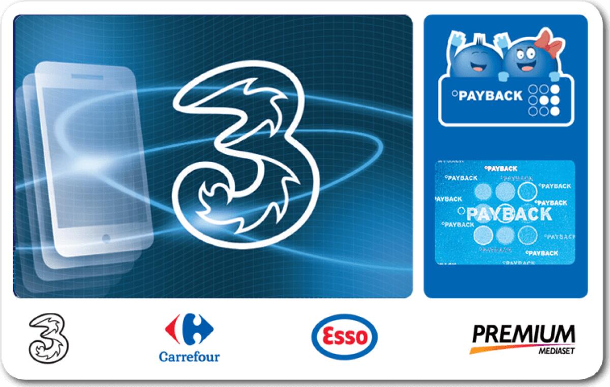 8GB di Internet e router incluso a 10 euro con 3 Italia e Payback - 