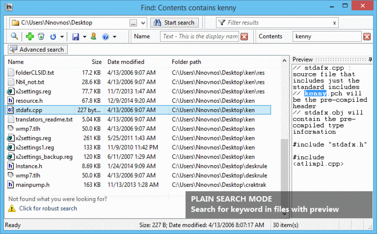 Ricercare file su Windows con tante opzioni - 