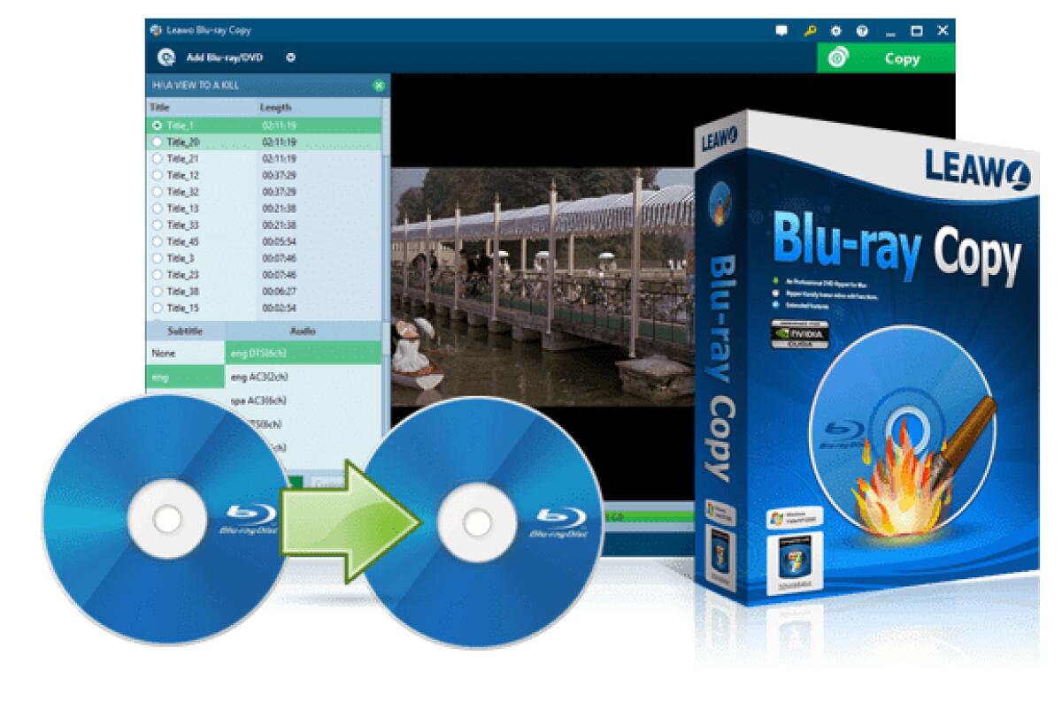 Copiare e salvare Blu-ray e DVD - 