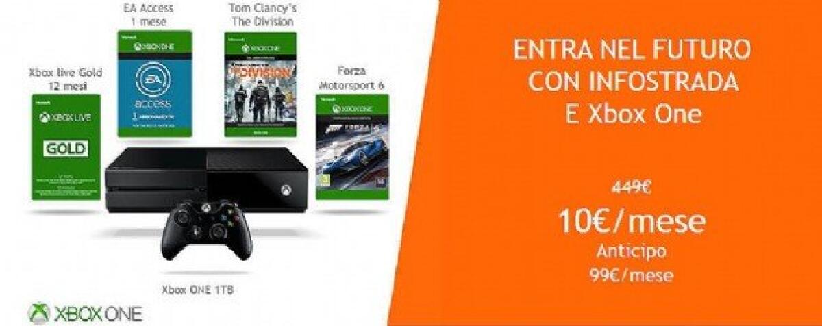 Xbox Pack: come avere Xbox One a 10 euro al mese con Wind - 