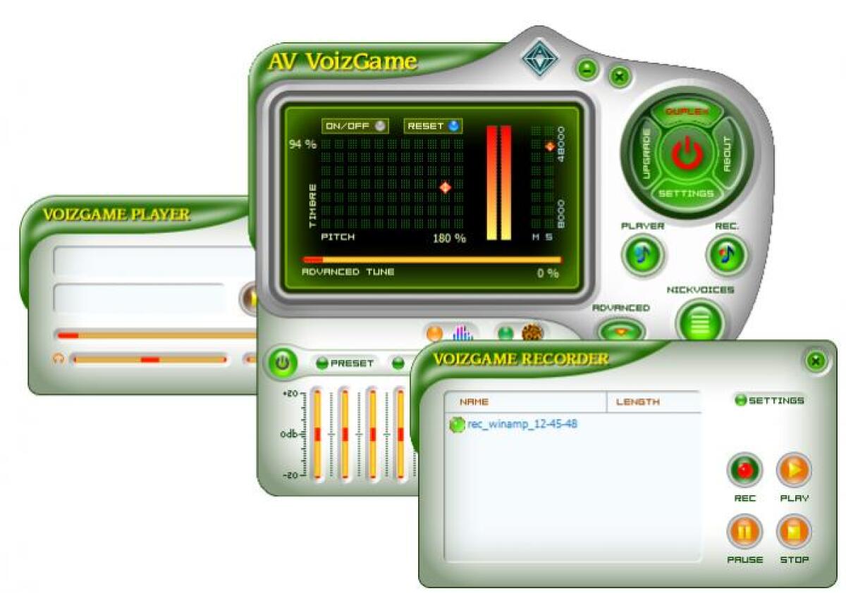 Chat di gioco online con modifica della voce in tempo reale - 