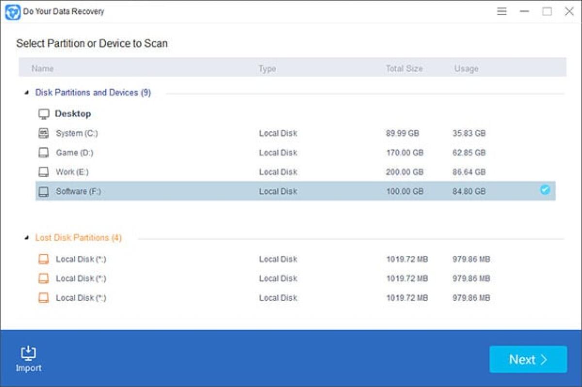Recuperare File e Cartelle in condizioni disperate - 