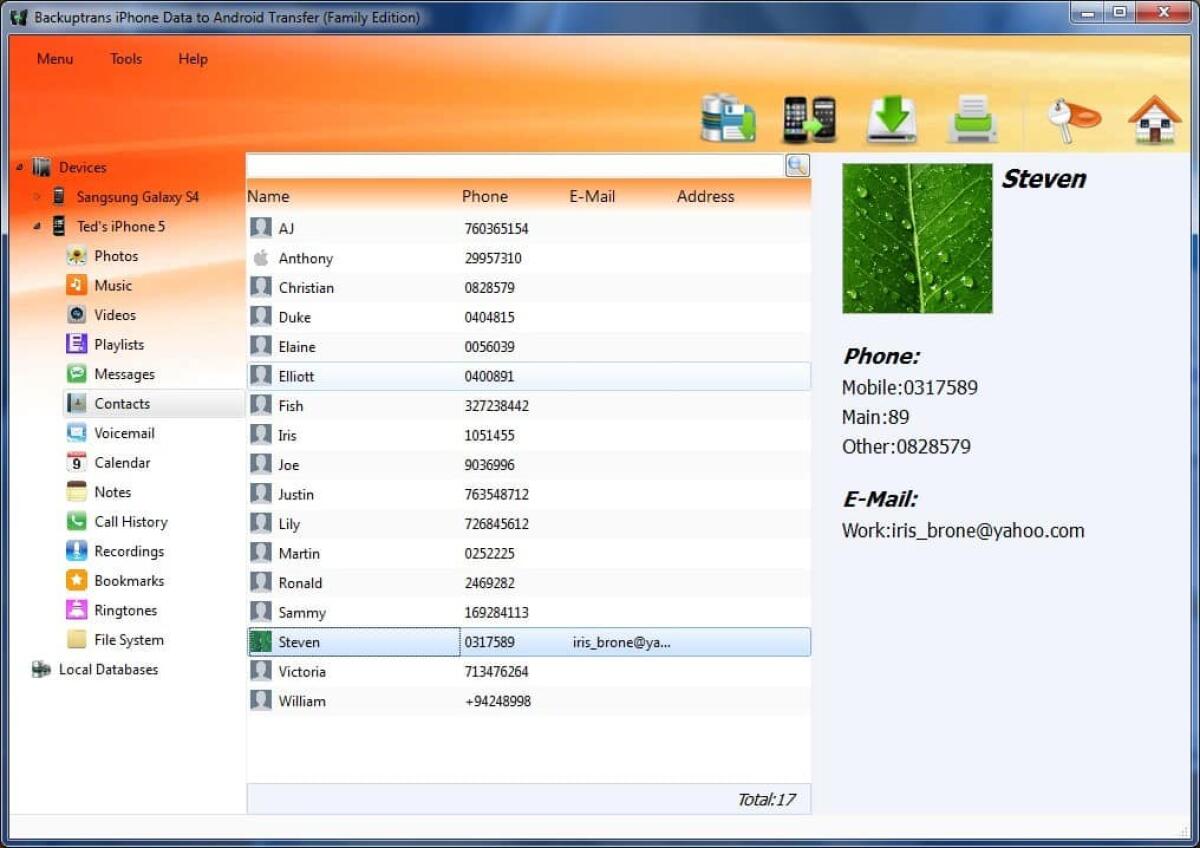 Trasferire dati e file da Android ad iOS e viceversa - 