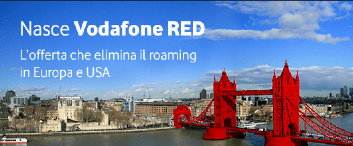 Novità tariffe Vodafone Maggio 2016: Vodafone RED ed altro - 