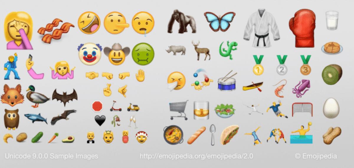 Arrivano 72 nuove emoji con Unicode 9: ecco quali sono! - 