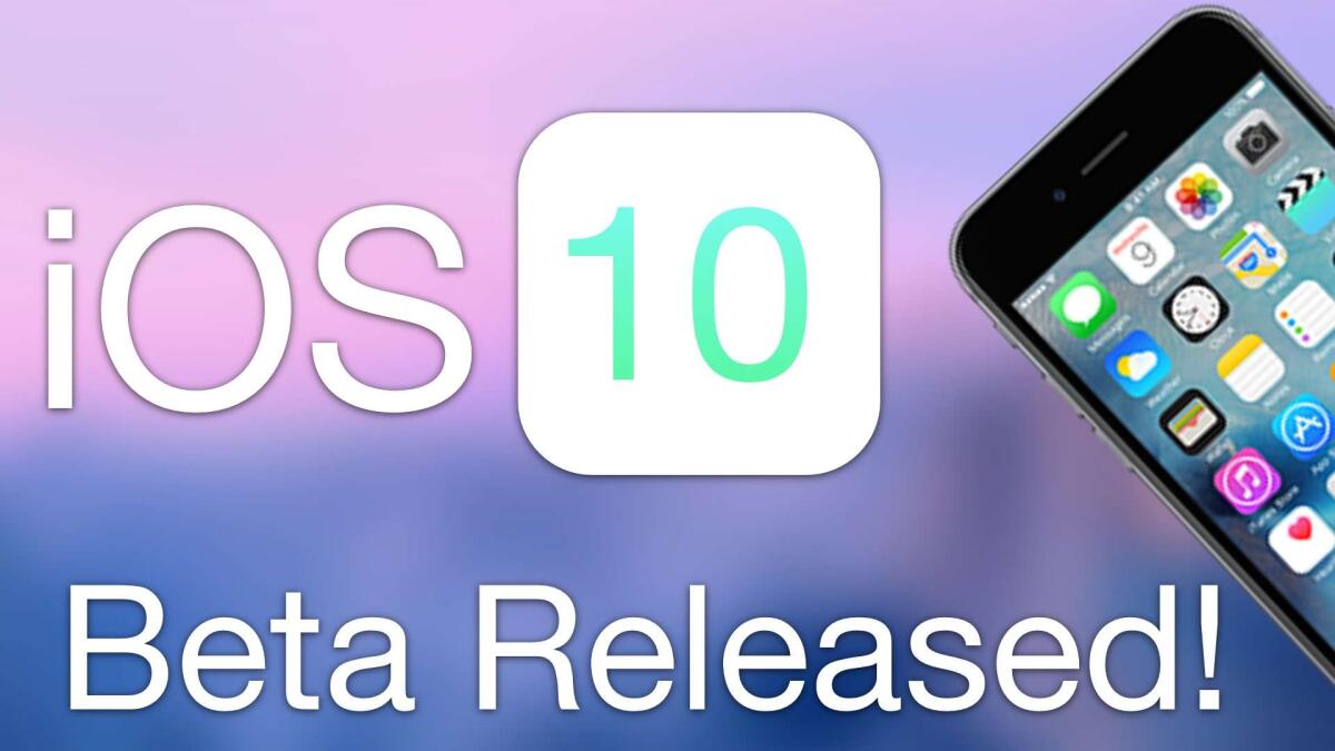 Download iOS 10 Beta 1 e guida installazione [Link Diretti] - 