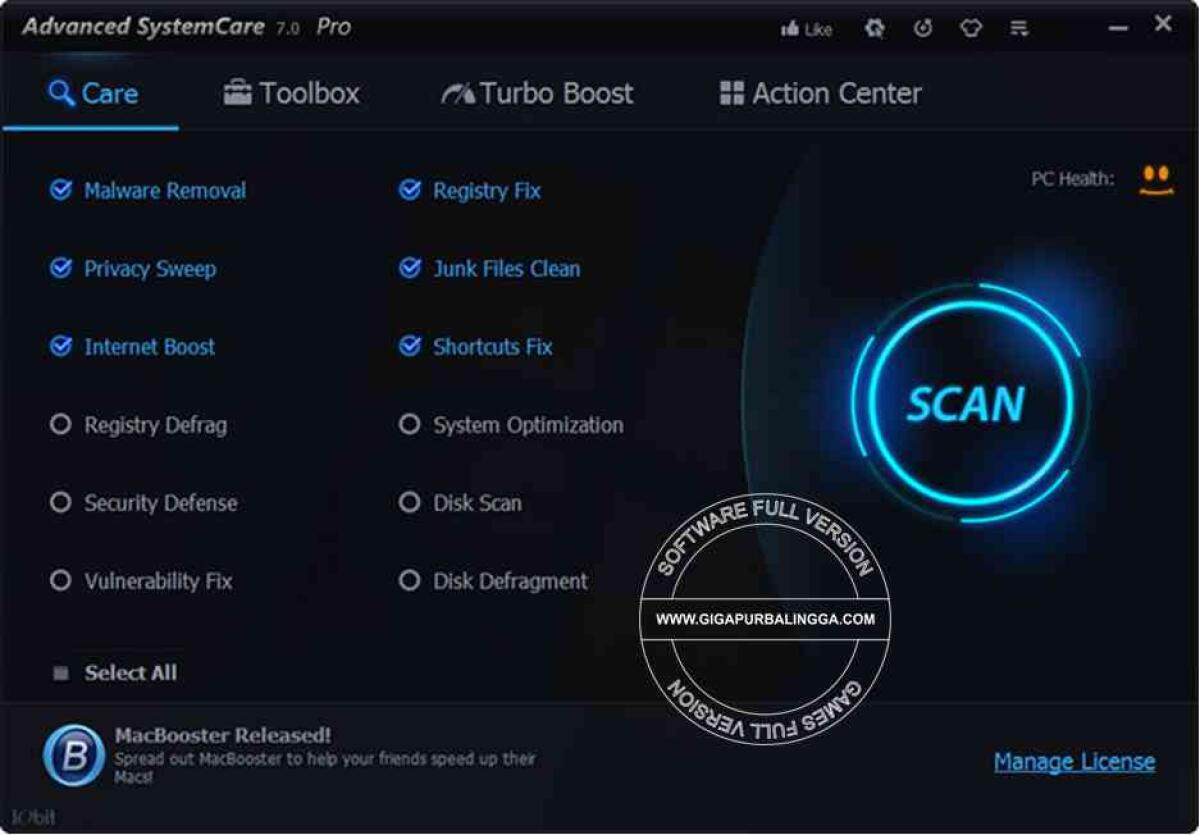 Velocizzare Windows con Advanced SystemCare Pro 9.3 - 