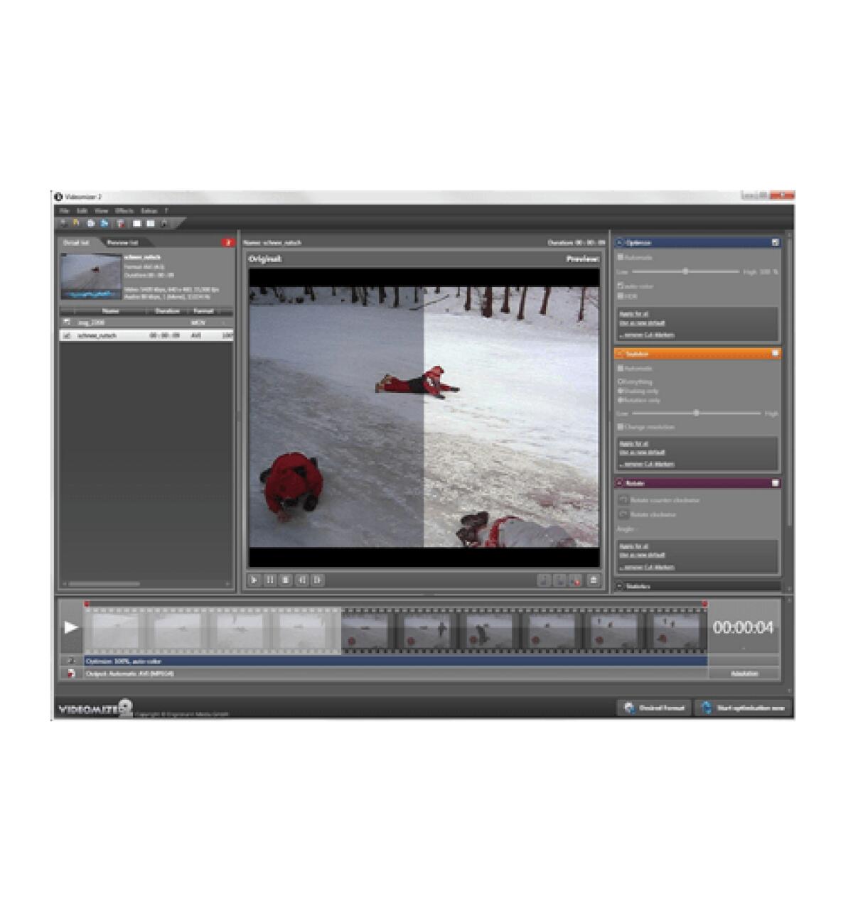 Ottimizza, stabilizza e converti video con Videomizer - 