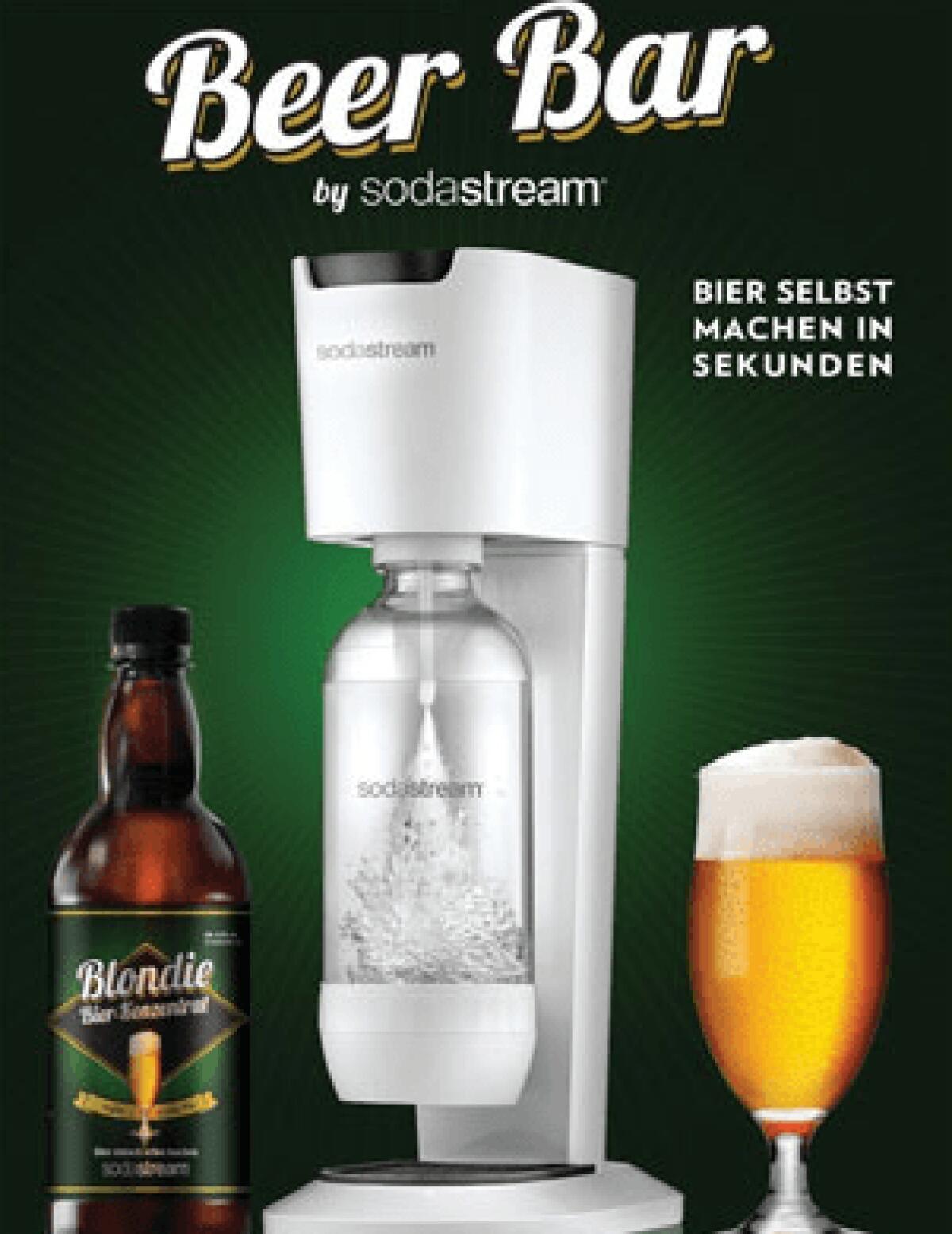 Beer Bar: Trasformare l'acqua in birra con la soluzione di SodaStream - 