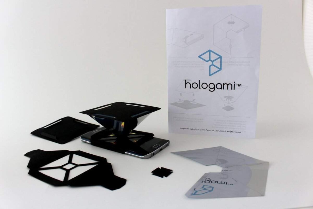 Come fare un Ologramma con Hologami al costo di solo 5 euro - 