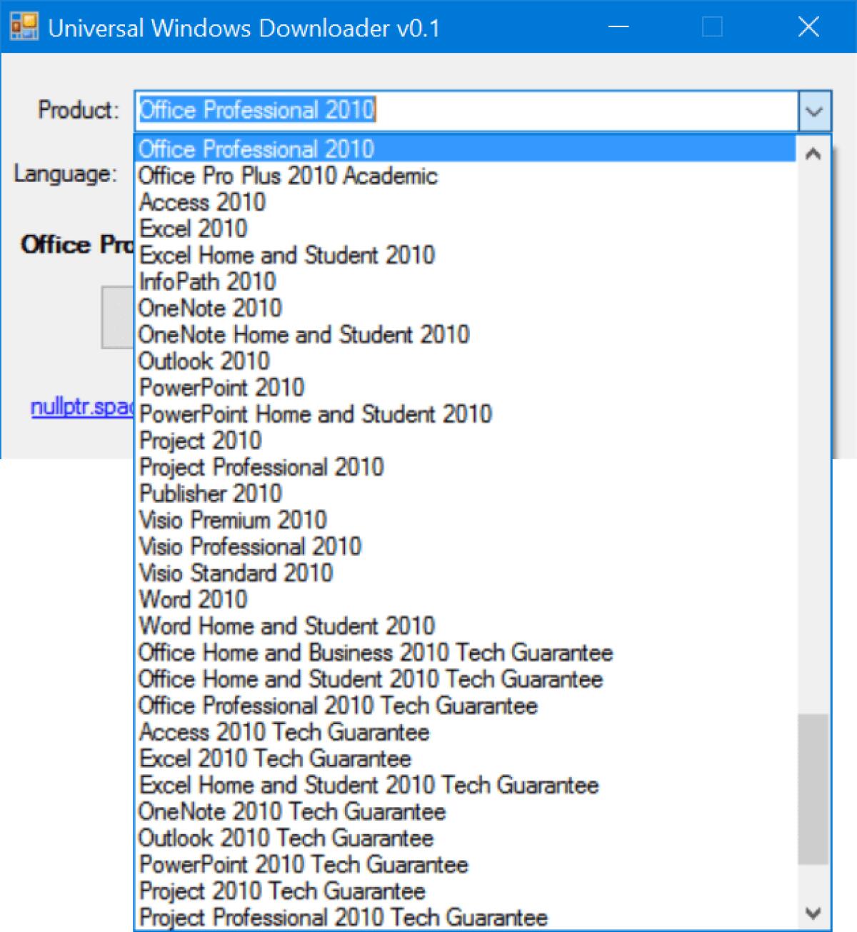 Download Windows 7, 8.1, 10, Office, etc. con Universal Windows Downloader - 