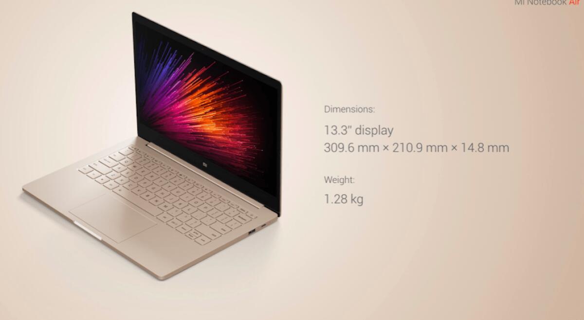 Xiaomi Mi Notebook Air: ecco il computer portatile di Xiaomi - 