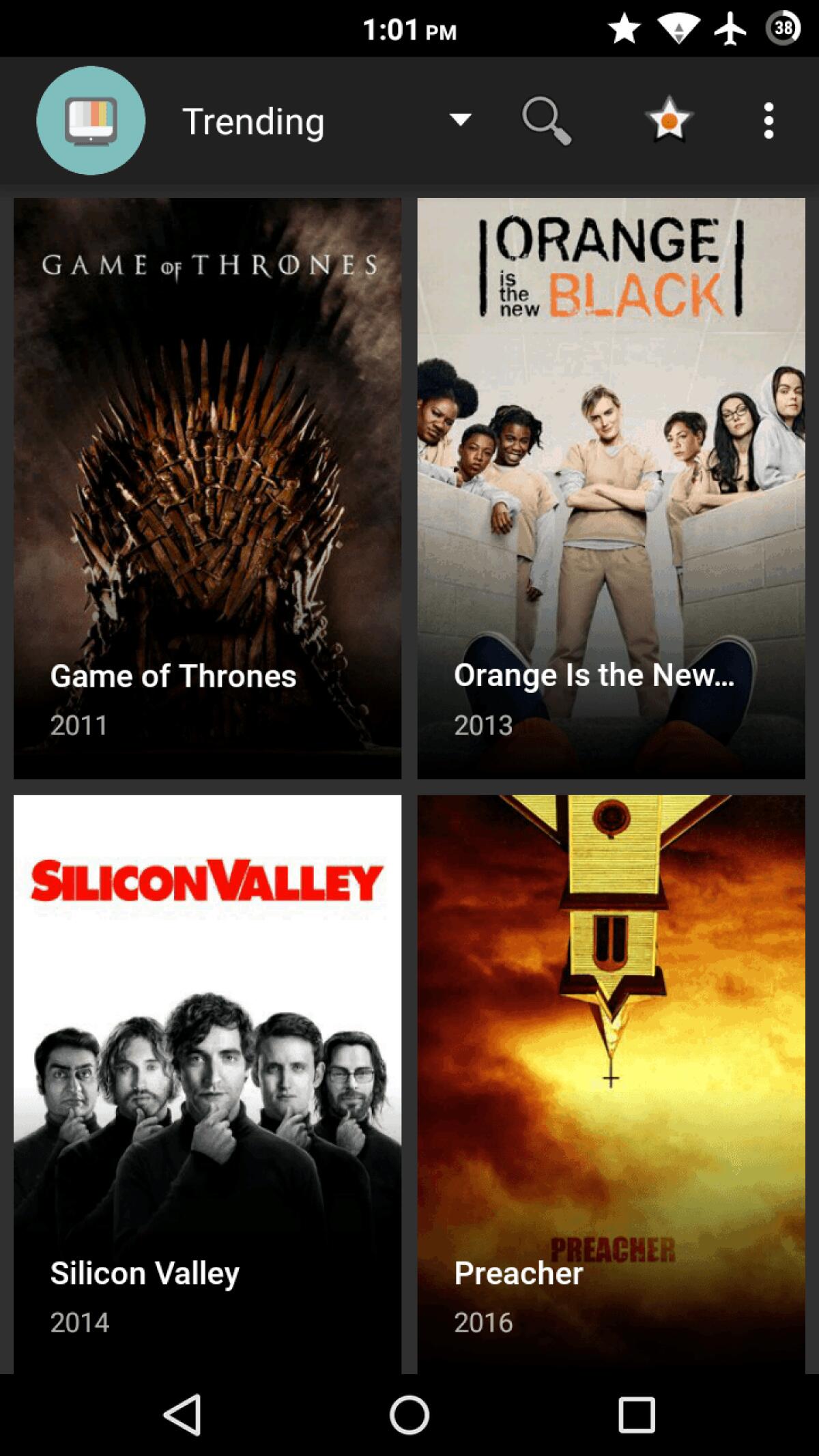 Terrarium TV: serie tv in streaming su Android gratis - 