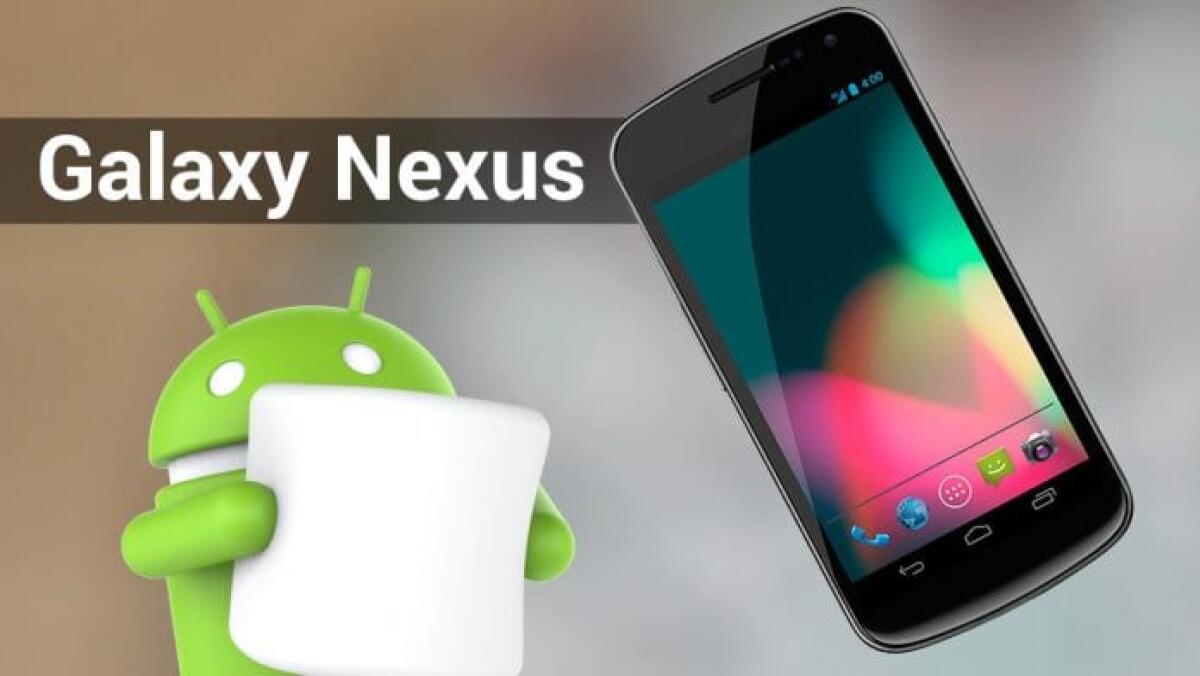 Marshmallow arriva anche sul Galaxy Nexus [Download e Guida] - 