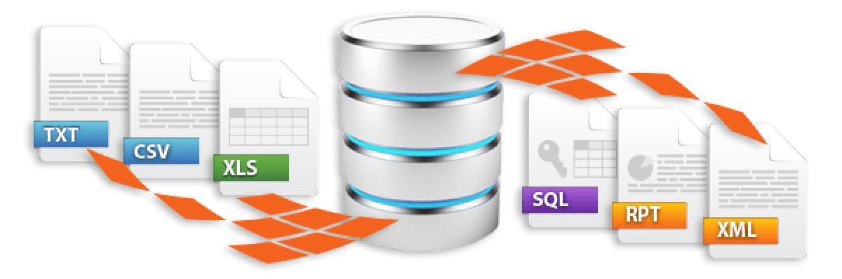 Collegare diverse sorgenti di dati come Database SQL, TXT o CSV - 
