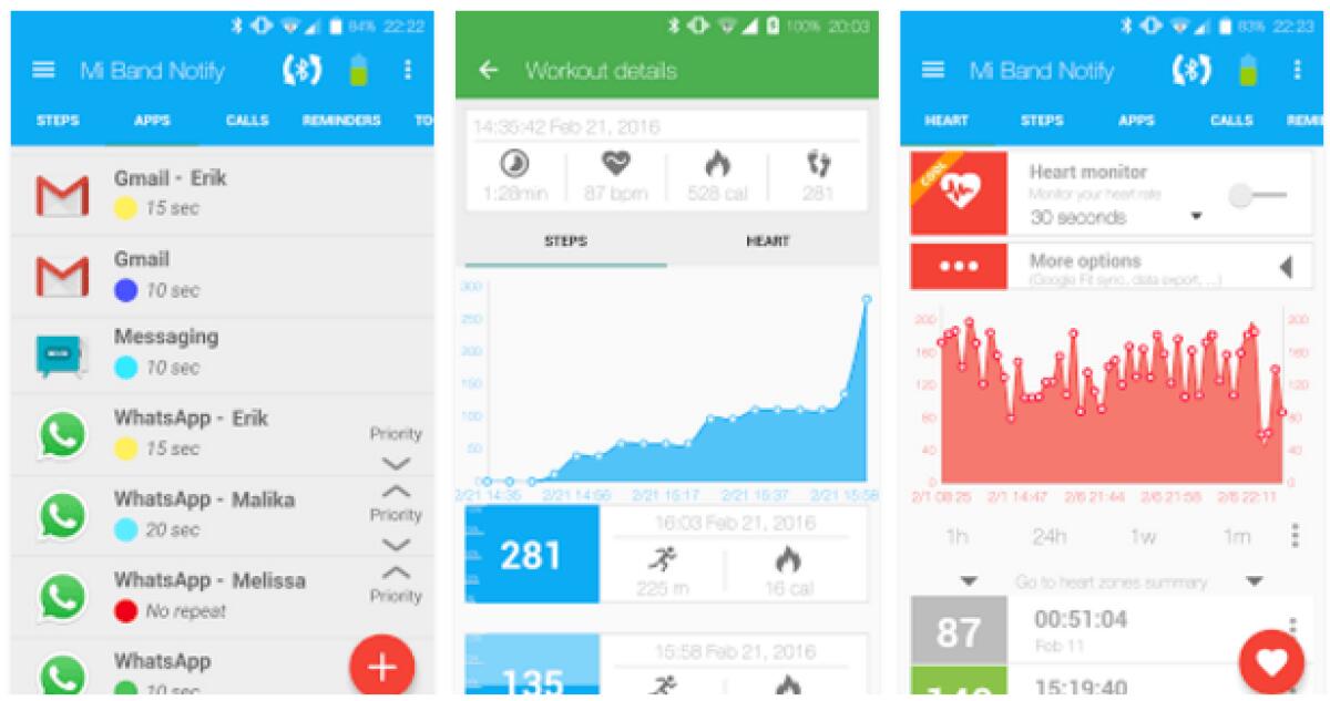 Download Mi Band Notify & Fitness compatibile con Xiaomi Mi Band 2 - 