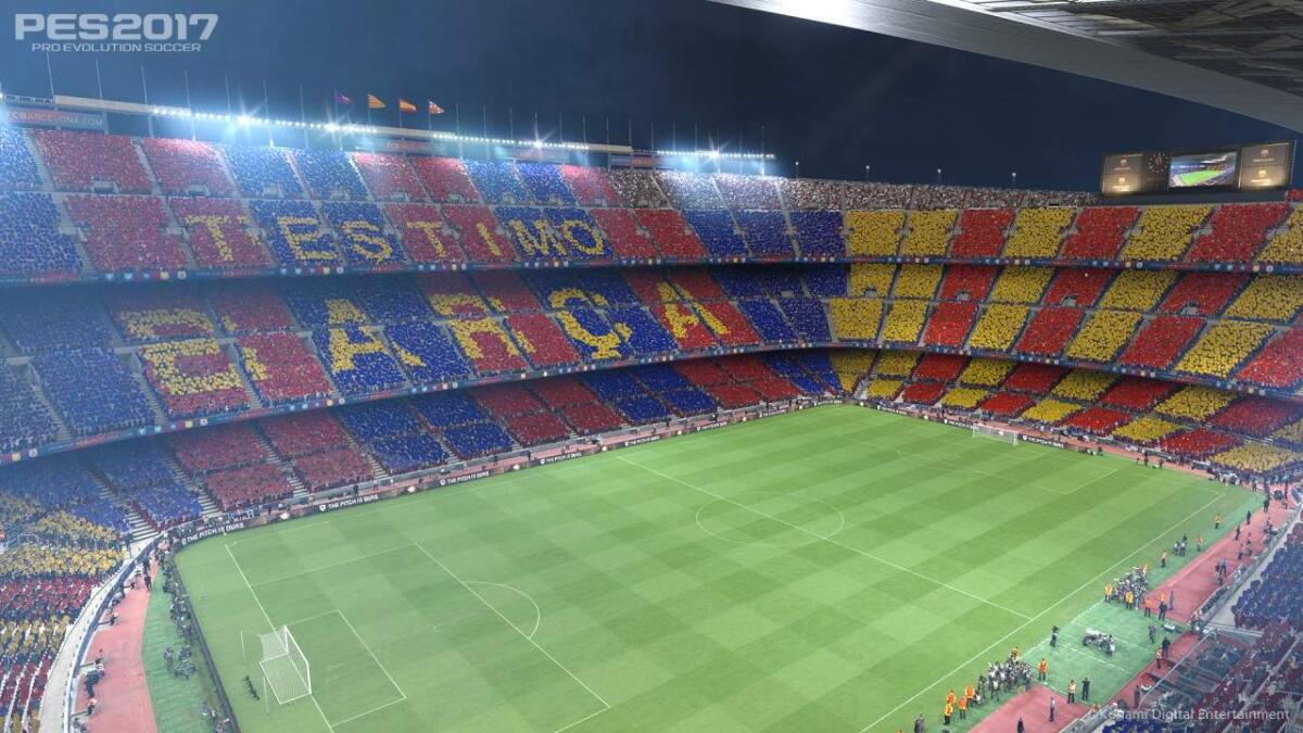 In FIFA 17 non ci sarà il Camp Nou, che sarà esclusiva di PES 2017 - 