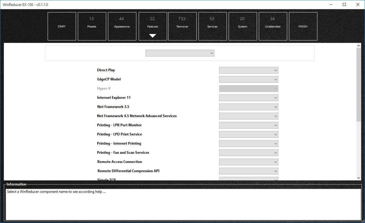 WinReducer EX-100: Personalizzare l'ISO di WIndows 10 - 