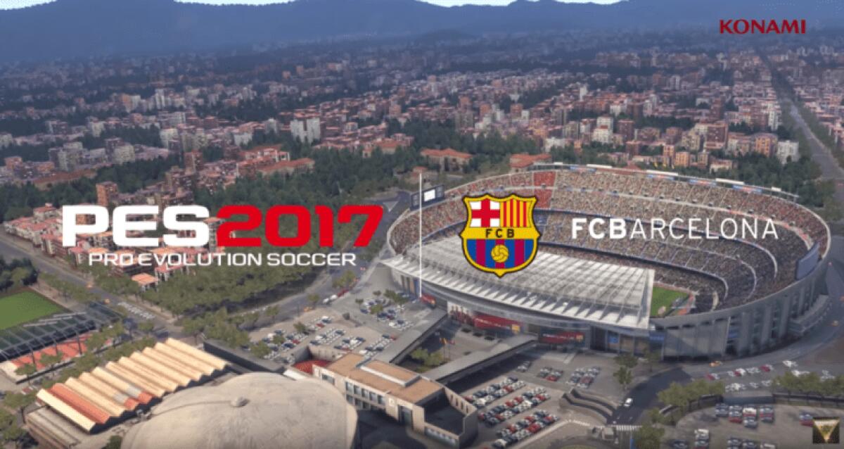 PES 2017: nuovo spettacolare trailer video del Barcellona - 